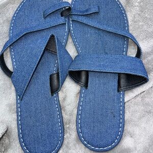Denim Blue Women's Sandals